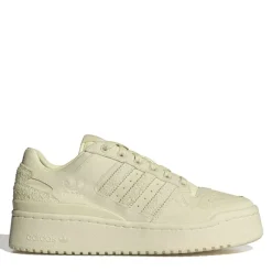 Discount Dame Forum Bold Stripes Sneakers Gul/​Hvid/​Skyhvid Dame Sport Sneakers|Sneakers