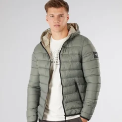 Hot Dame Gennemkørt Puffer Jakke Salvie Jakker Og Frakker·Lette Jakker|Jakker Og Frakker·Jakker Og Frakker