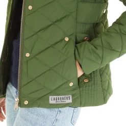 Discount Dame Great Outdoors Vatteret Grøn Dame Jakker Og Frakker·Jakker Og Frakker