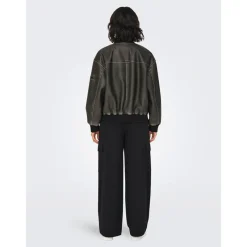 Sale Dame Halli Oversized Bomberjakke Sort Dame Jakker Og Frakker·Jakker Og Frakker
