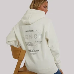 Clearance Dame Harmy Hættetrøje Vinter Hvid Dame Hættetrøjer Og Sweatshirts·Hættetrøjer