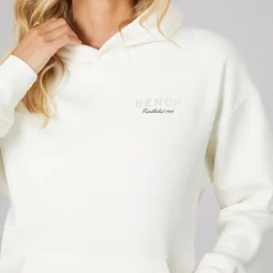 Clearance Dame Harmy Hættetrøje Vinter Hvid Dame Hættetrøjer Og Sweatshirts·Hættetrøjer