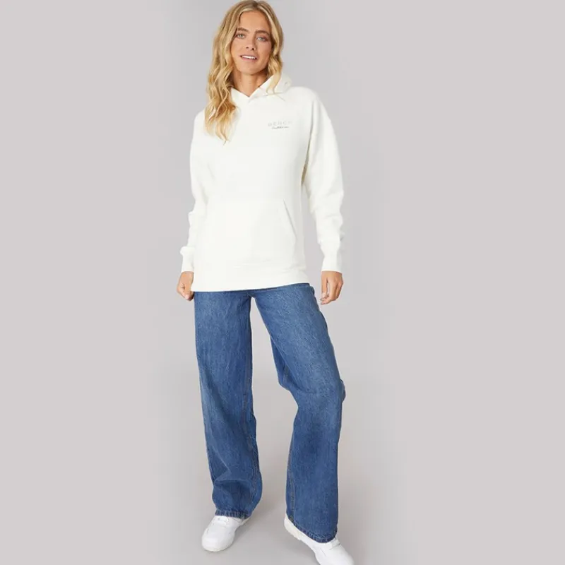 Clearance Dame Harmy Hættetrøje Vinter Hvid Dame Hættetrøjer Og Sweatshirts·Hættetrøjer