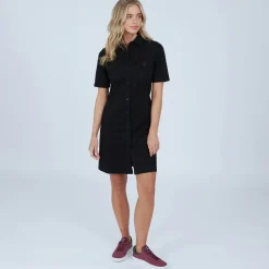 Hot Dame Holdene Kjoler Sort Dame Kjoler Og Nederdele·Kjoler