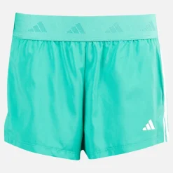 Best Dame Hyperglam Vævede Træningsshorts Semi Court Green/​Hvid Dame Sport Træningsbukser|Træning