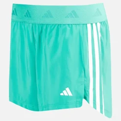 Best Dame Hyperglam Vævede Træningsshorts Semi Court Green/​Hvid Dame Sport Træningsbukser|Træning