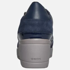Dame Ilde Kilehæl Lynlås Træningssko Navy Dame Sneakers|Sneakers