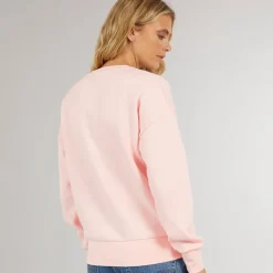 Outlet Dame Ilma Sweatshirt Lys Rosa Dame Hættetrøjer Og Sweatshirts·Sweatshirts