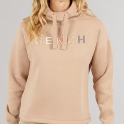 Outlet Dame Ioni Hoodie Taupe Dame Hættetrøjer Og Sweatshirts·Hættetrøjer