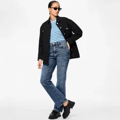 Discount Dame Kelly Lige Ben Jeans Medium Blue Denim Dame Jeans, Bukser Og Leggings·Jeans