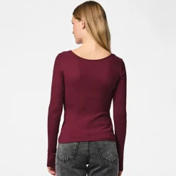 Clearance Dame Kitte Overdele Rød Dame Overdele·Overdele