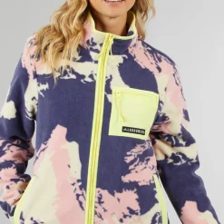 Hot Dame Lake District Lyn Gennem Fleece Jakke Multi Dame Jakker Og Frakker·Fleecetøj|Hættetrøjer Og Sweatshirts·Fleecetøj