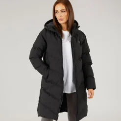Clearance Dame Lang Foret Jakke Med Slids Dame Jakker Og Frakker·Jakker Og Frakker