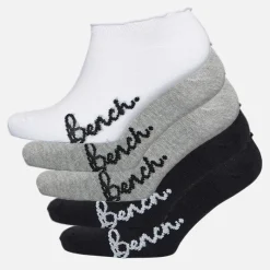 Clearance Dame Lenee Fem Pak Træner Liner Sokker Multi Dame Multipakker·Sokker|Undertøj, Sokker Og Nattøj·Sokker