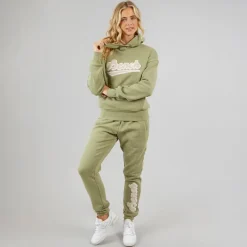 Best Dame Levine Tracksuit Vasket Khaki Dame Træningsdragter Og Joggingbukser·Træningssæt