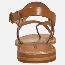 Best Dame Maddalusia Flade Sandaler Camel Dame Klip-Klapper Og Sandaler|Klip-Klapper Og Sandaler
