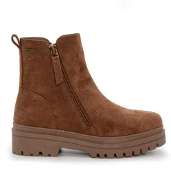 Outlet Dame Marcellina Tre Støvler Camel Dame Støvler|Støvler