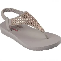 Hot Dame Meditations Sandaler Taupe Dame Klip-Klapper Og Sandaler|Klip-Klapper Og Sandaler