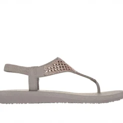 Hot Dame Meditations Sandaler Taupe Dame Klip-Klapper Og Sandaler|Klip-Klapper Og Sandaler