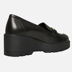 Discount Dame Mierelle Kilehæls Loafers Sort Dame Sko|Sko