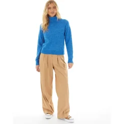 Sale Dame Monnie Bukser med Vid Ben Beige Dame Jeans, Bukser Og Leggings·Bukser