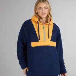 Best Dame Myla Fleecetøj Blå Dame Jakker Og Frakker·Fleecetøj|Hættetrøjer Og Sweatshirts·Fleecetøj