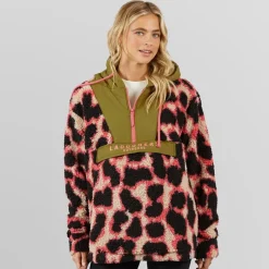 Best Dame Myleene OTH Borg Jakke Multi Dame Jakker Og Frakker·Jakker Og Frakker|Jakker Og Frakker·Lette Jakker