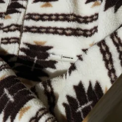 Clearance Dame Navo Borg Fleece Vinter Hvid Dame Jakker Og Frakker·Fleecetøj|Hættetrøjer Og Sweatshirts·Fleecetøj