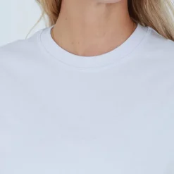 New Dame NB Athletics Nature State T-shirts Hvid Dame Overdele|Overdele·T-Shirts