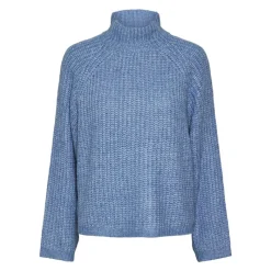 New Dame Nell Trøjer Blå Dame Trøjer Og Cardigans·Trøjer