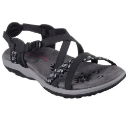 Dame Reggae Vacay Sandaler Sort Dame Klip-Klapper Og Sandaler|Klip-Klapper Og Sandaler