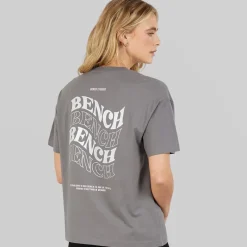 Clearance Dame Renna T-shirt Charcoal Dame Overdele·T-Shirts|Overdele·Overdele