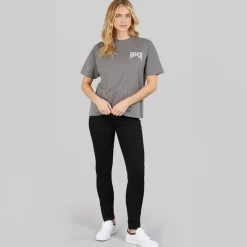 Clearance Dame Renna T-shirt Charcoal Dame Overdele·T-Shirts|Overdele·Overdele