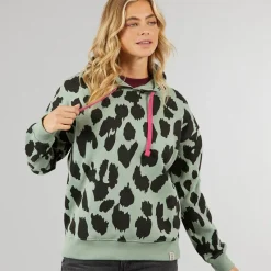 New Dame Rhyl Hættetrøje Green Bay Dame Hættetrøjer Og Sweatshirts·Hættetrøjer