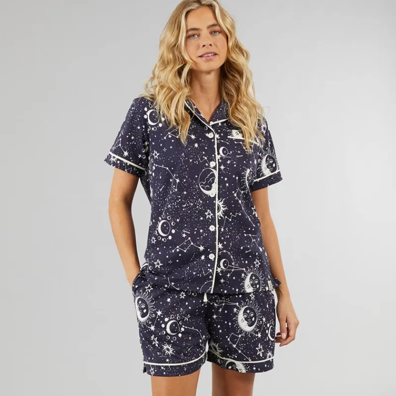 Outlet Dame Richmond Pyjamas Navy Dame Undertøj, Sokker Og Nattøj·Nattøj