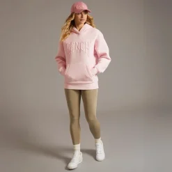 Discount Dame Riddy Oversized Hættetrøje Pink Frost Dame Hættetrøjer Og Sweatshirts·Hættetrøjer