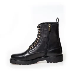 Online Dame Rock 22 Støvler 039 Black Gold Dame Støvler|Støvler