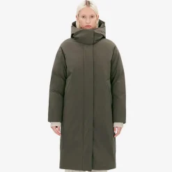 Dame Saira Jakke Castor Green Dame Jakker Og Frakker·Jakker Og Frakker