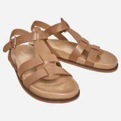 Best Dame Sandaler beige Dame Klip-Klapper Og Sandaler|Klip-Klapper Og Sandaler