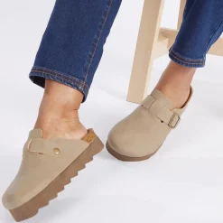 Online Dame Sandaler Brun Dame Klip-Klapper Og Sandaler|Klip-Klapper Og Sandaler