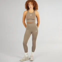 Dame Script NB Dry Tight Leggings Dockside Dame Sport Træningsbukser|Træning