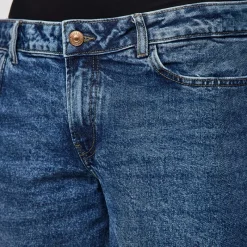 Outlet Dame Selma vide bukser Medium Blue Denim Dame Jeans, Bukser Og Leggings·Jeans