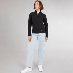 Best Dame Shiner 1/​2 Lynlås Mikro Fleece Dame Udendørs|Jakker Og Frakker·Fleecetøj