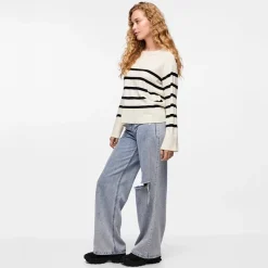 Hot Dame Sia Sweater Hvid Dame Trøjer Og Cardigans·Trøjer