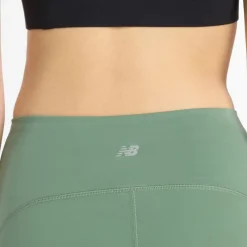 Outlet Dame Sleek NBDry Lomme Højtaljede Tætsiddende Leggings Mørk Enebær Dame Sport Træningsbukser|Træning