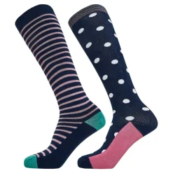 Clearance Dames Mucian Sokker 2-pak Multi Dame Multipakker·Sokker|Undertøj, Sokker Og Nattøj·Sokker