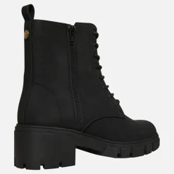 Outlet Dame Støvler Med Tykke Snørebånd Dame Støvler|Støvler
