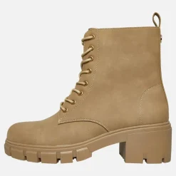 Outlet Dame Støvler med Tykke Snørebånd Stone Dame Støvler|Støvler
