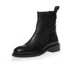 Online Dame Støvlerne Mode Kærlighed 0001 Black Dame Støvler|Støvler