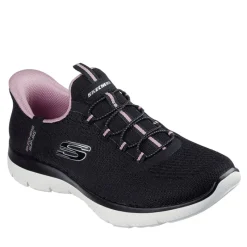 Best Dame Summits Drømmesøger Slip-In Sneakers Black & Purple/​Mauve Dame Sneakers|Sneakers